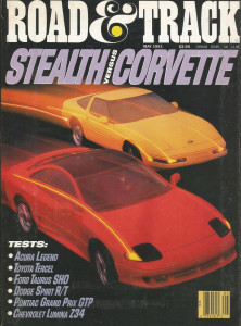 ROAD & TRACK 1991 MAY - THORNE-SPARKS BIG SIX, 525i